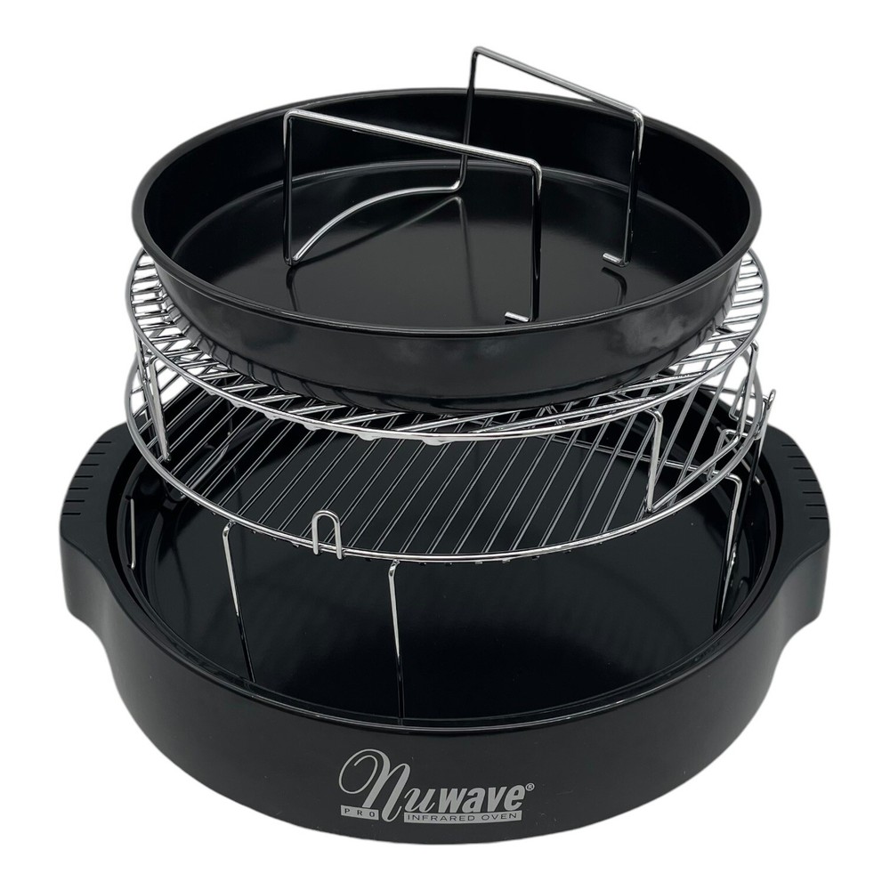 NuWave Replacement Pro Infared Oven Racks  Drip Pans & Base Model 20356