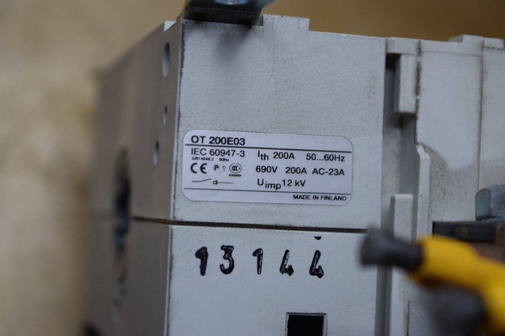 ABB OT 200E03 Disconnect Switch