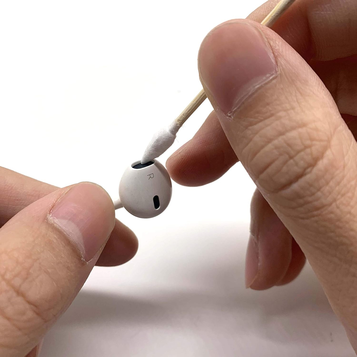 1200pcs Double Pointed Cotton Swabs Bamboo Precision Makeup Cleaning Tips