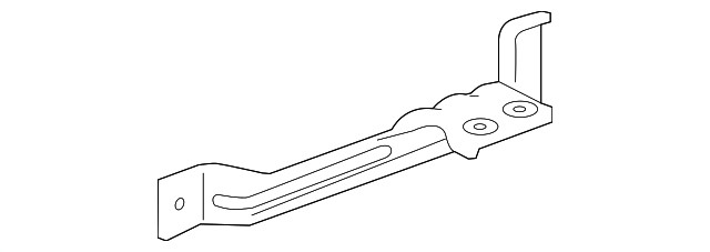 Genuine GM Passenger Side Rear Door Pull Handle Bracket 23162266