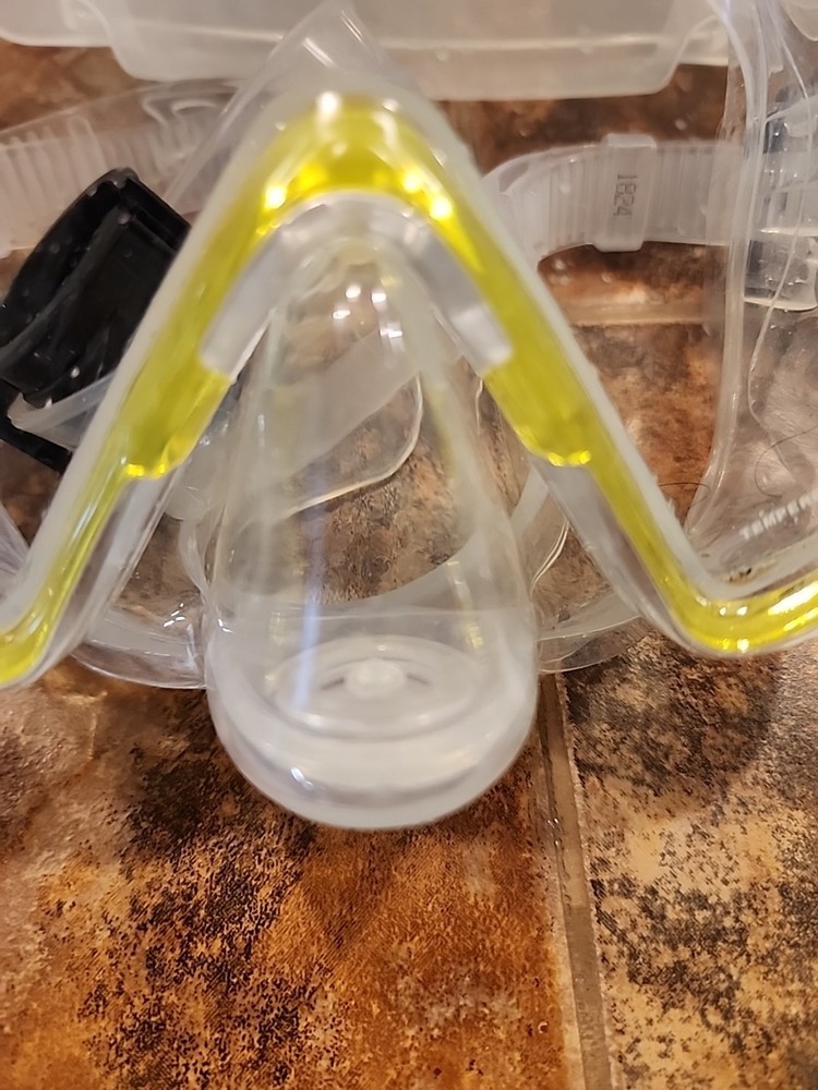 EVO TIBURON+ Scuba Diving Mask Yellow