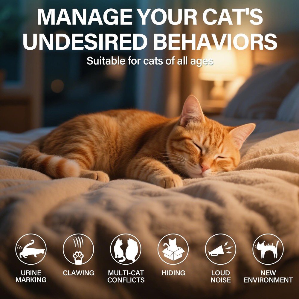 Cat Calming Diffuser Refill 6 Pack Cat Calming Pheromone Diffuser Refill Cat ...