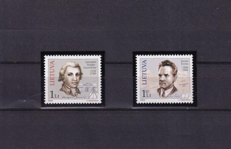 ER01 Lithuania 2003 Famous People MNH