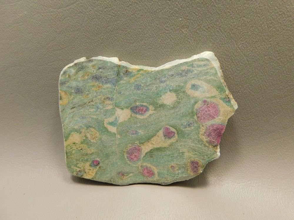 Ruby and Fuchsite Polished Stone Slab Rock #01