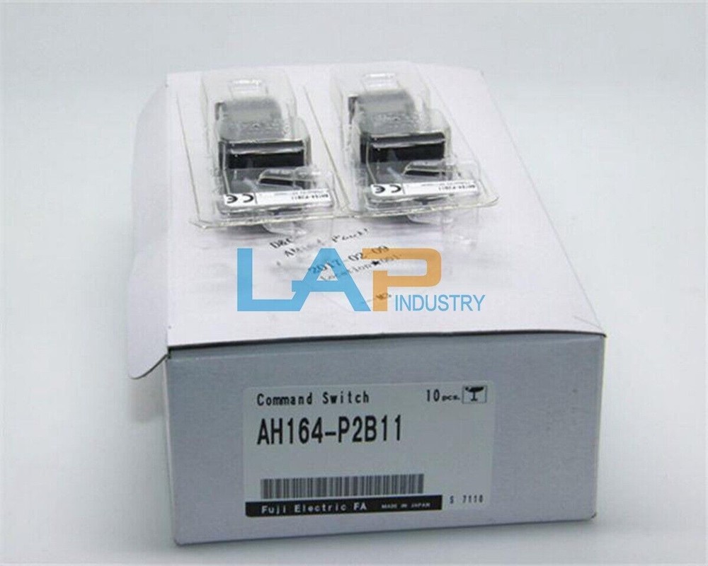 QTY:1 NEW FOR   AH164-P2B11 rectangular border selection switch button