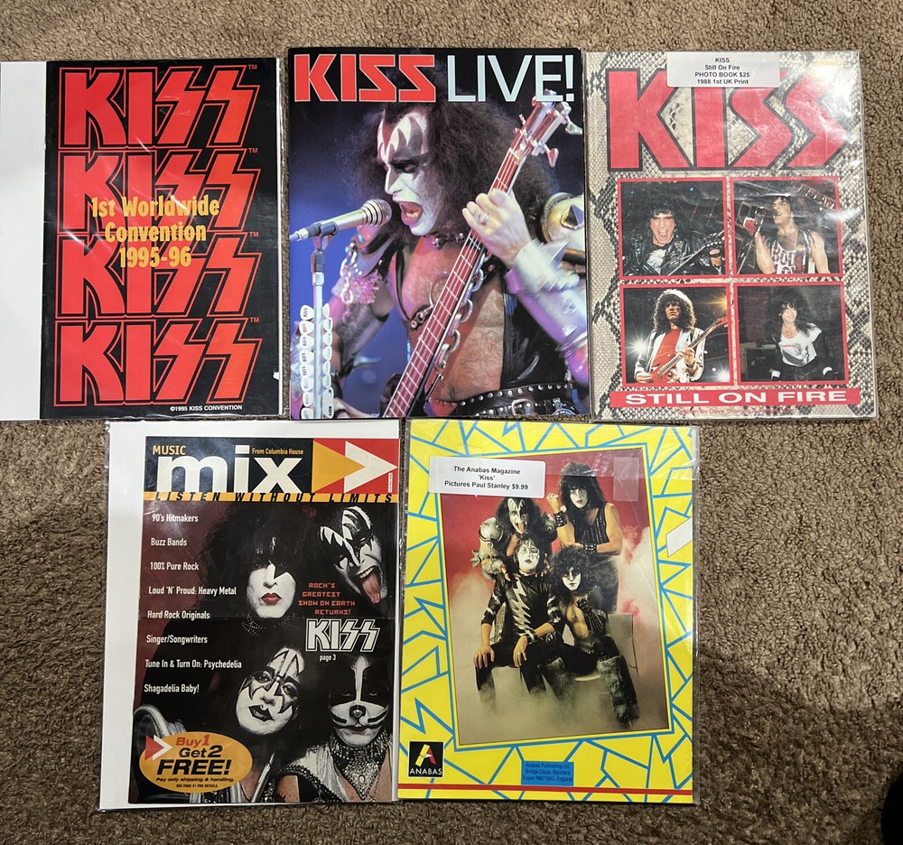 Kiss Memorabilia Books