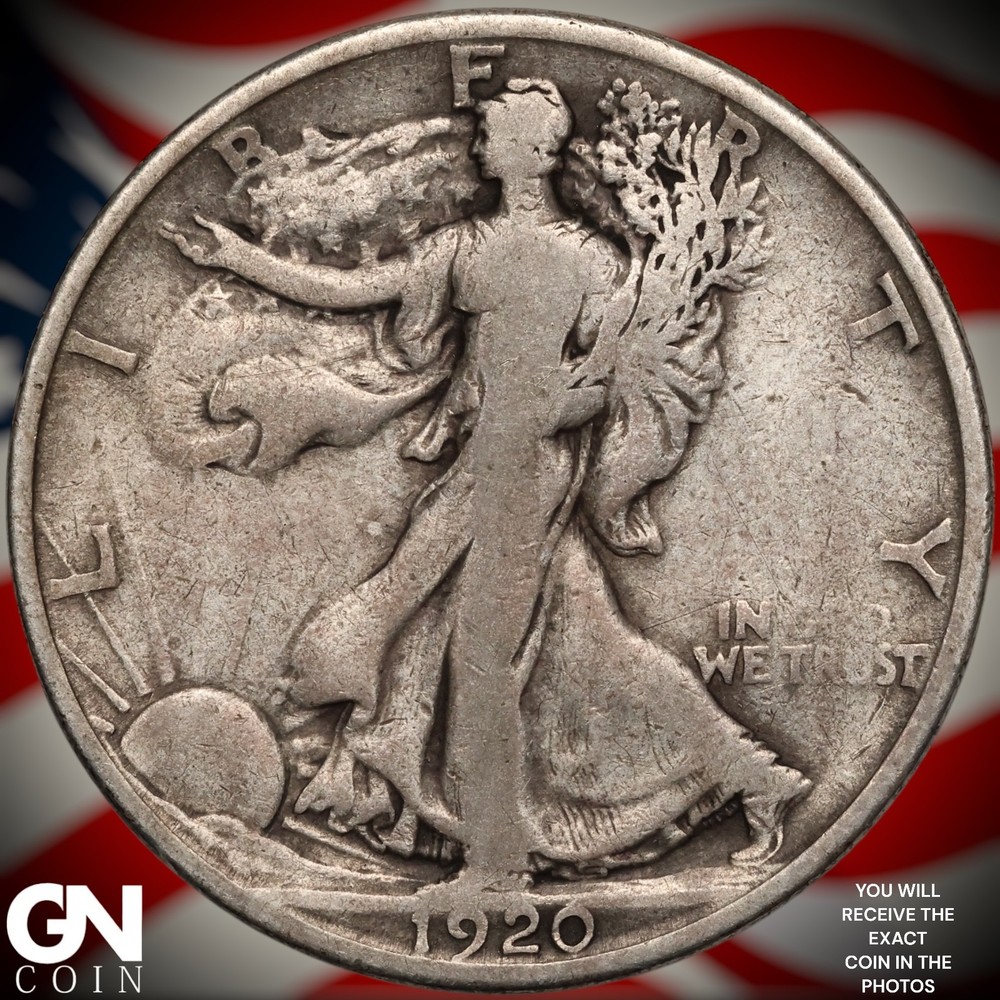 1920 S Walking Liberty Half Dollar B1819