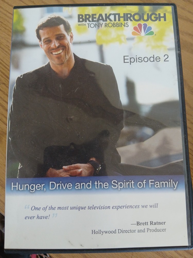 Breakthrough With Tony Robbins 2-6 DVD