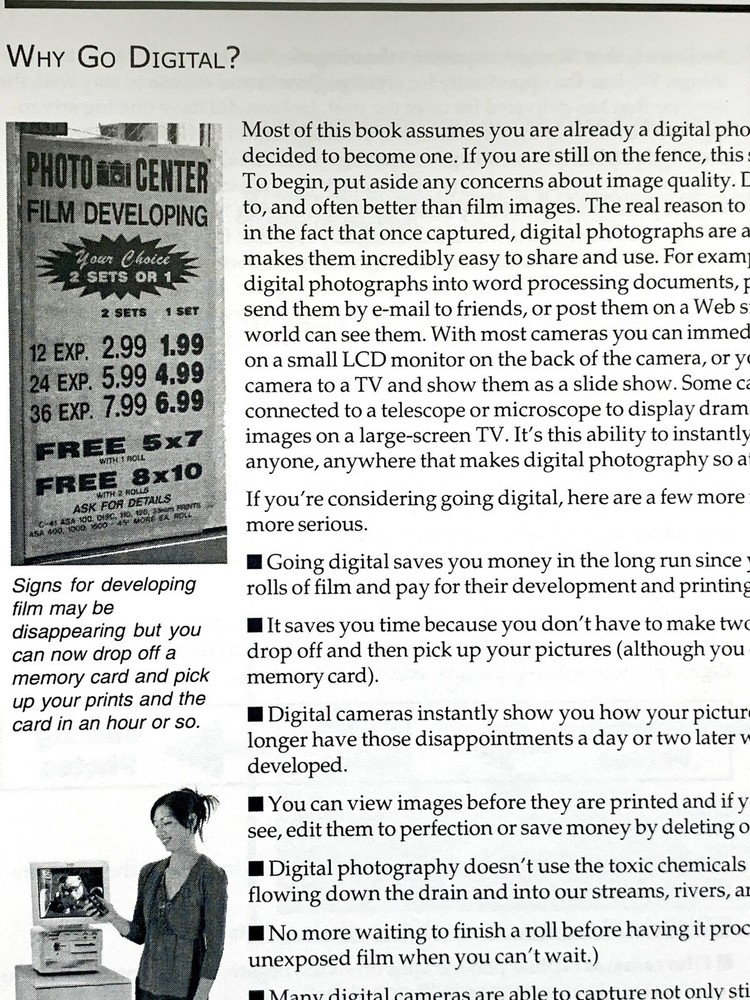 CURTIN’S GUIDE TO DIGITAL CAMERAS , 2006 SPIRALED GUIDEBOOK