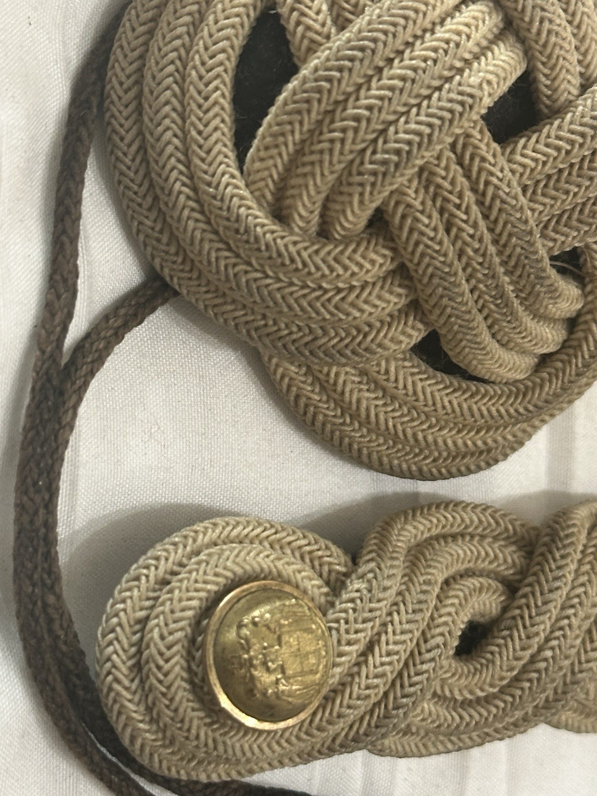 Pair Quartermaster M1885 Musicians Dress Knotts. A Very Rare Collectible.