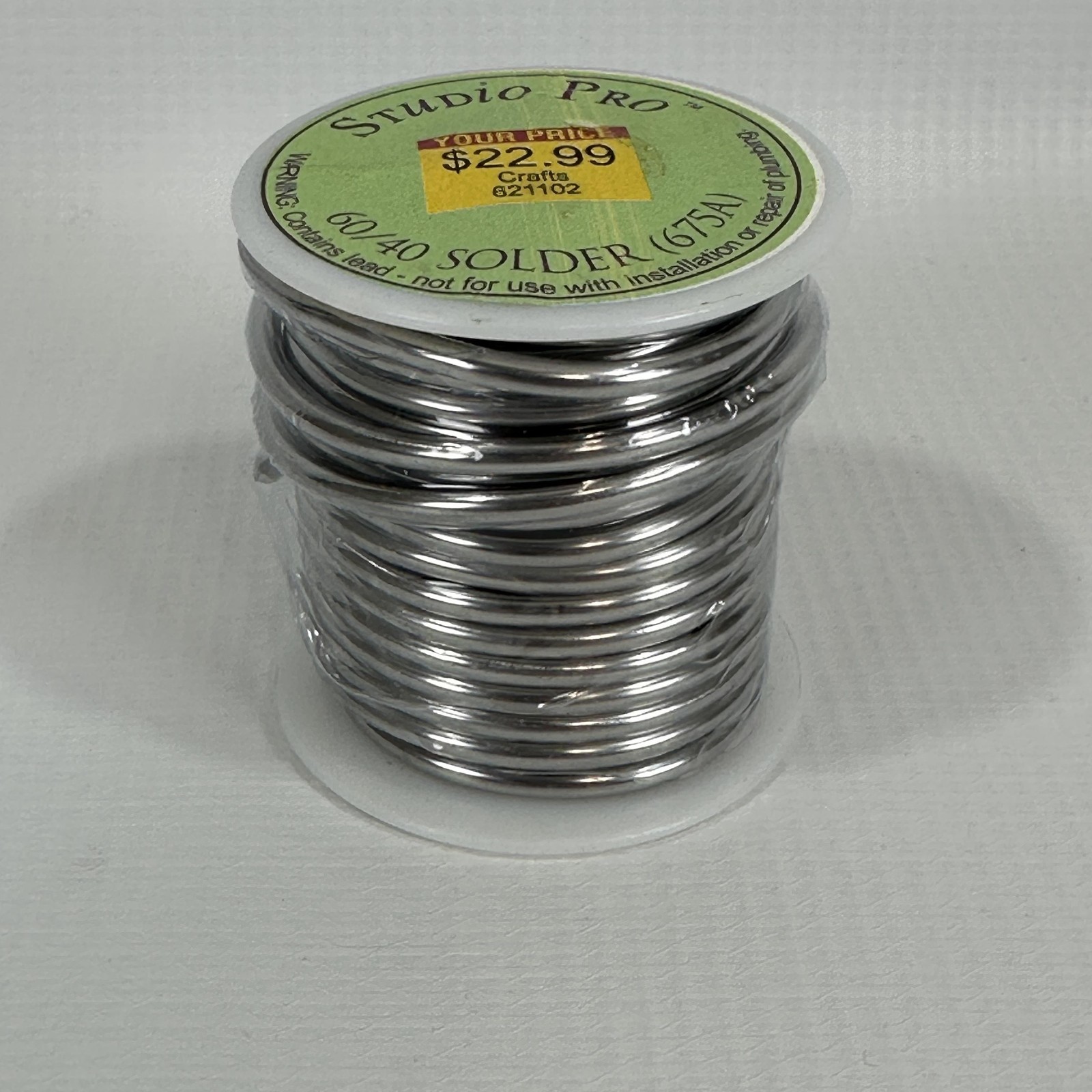Diamond Tech Studio Pro 60/40 Solder 1 Lb Wire Spool Leaded 675A Glass