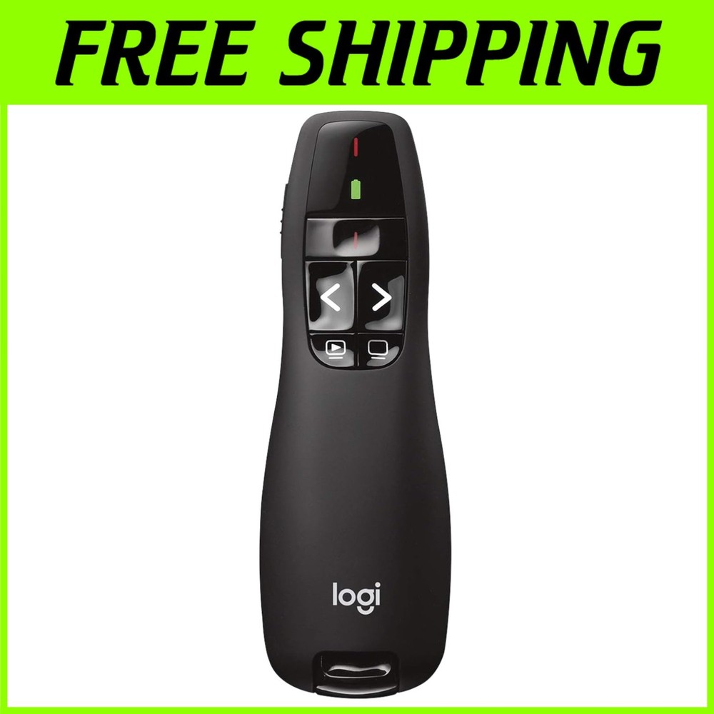 Wireless Presenter R400 with Laser Pointer