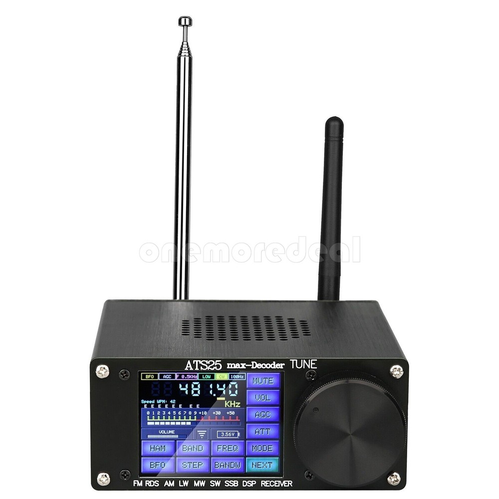 ATS25max-Decoder Si4732 Full Band Radio Receiver DSP SW Official+Activation Code
