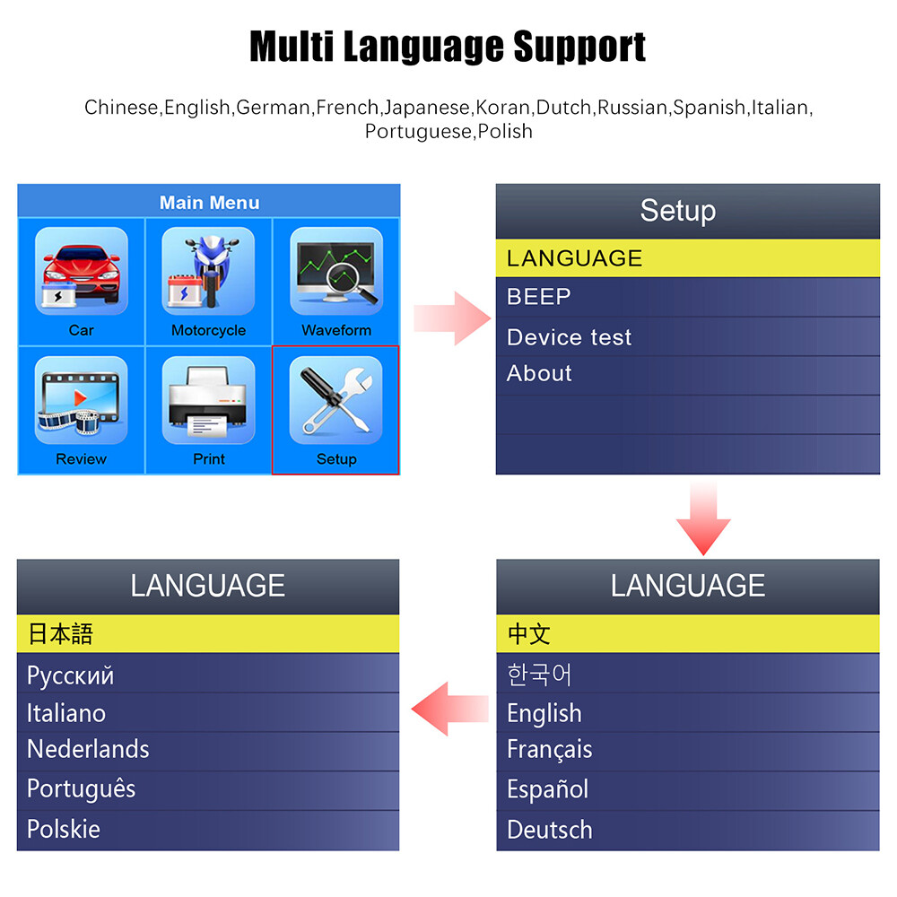 6V 12V Digital Car Battery Tester Load Charging Cranking Test Analyzer 2000CCA