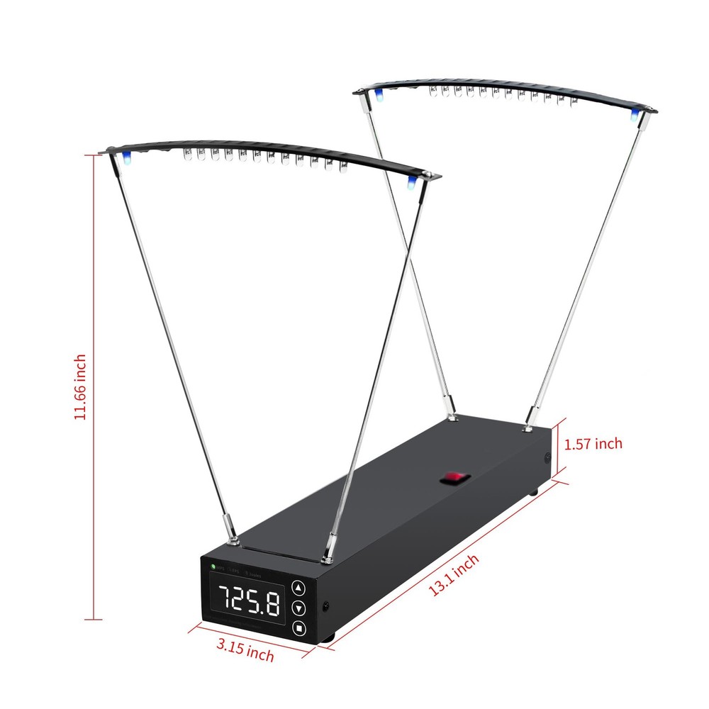 SC2000 Ballistic Chronograph for Rifle Shooting: Precision Speed SILVER