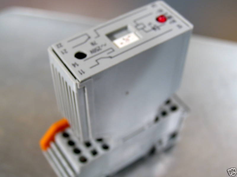 WACO #286-312 Pluggable Module Switching Relay 24v w/Te