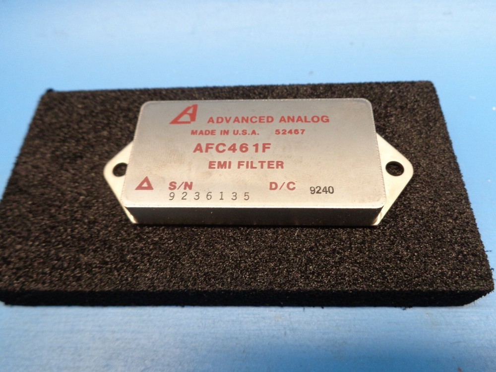 INTECH ADVANCED ANALOG AFC461F EMI FILTER HYBRID HIGH RELIABILITY MILSPEC NEW