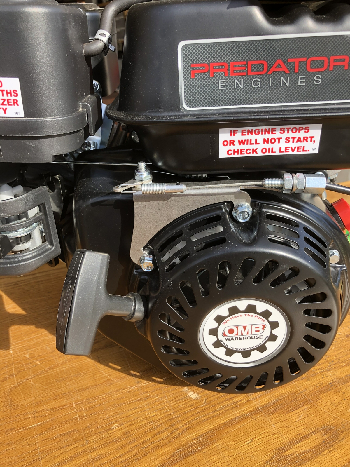 Throttle Assembly For Ungoverned Engines Gx200 Predator 212 OMB212UG