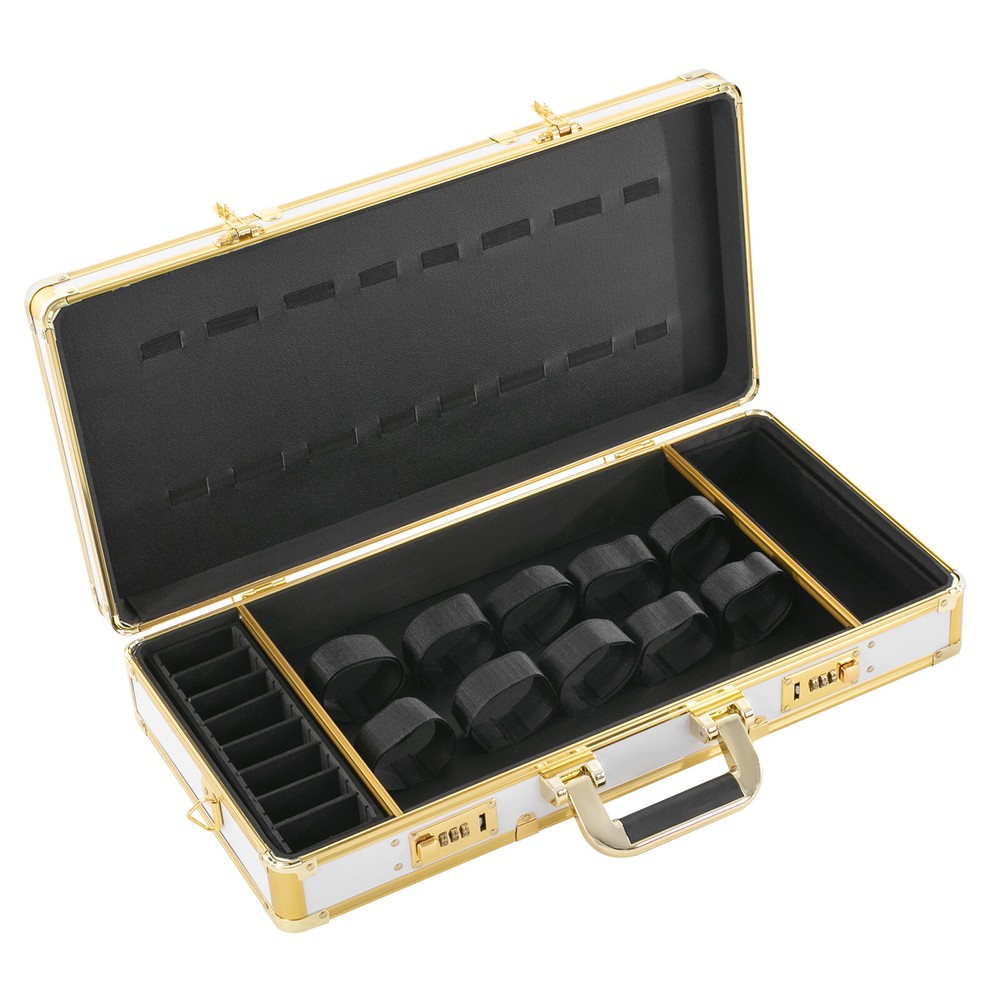 Portable Barber Carrying Case Styling Tools Storage Case Box With Shoulder Strap