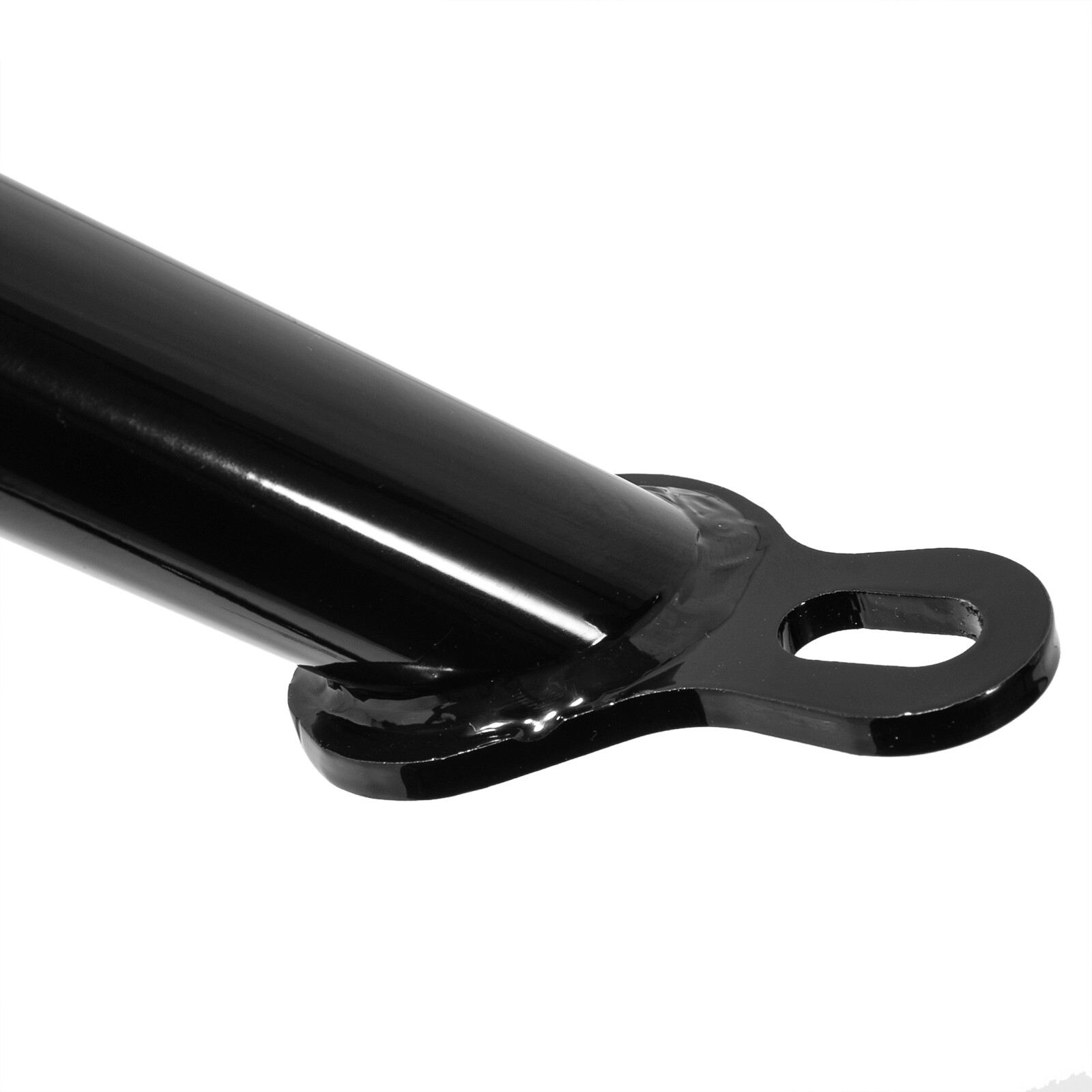 Black 1.25 Engine Guard Highway Crash Bar For Harley Touring Electra Glide 09-22