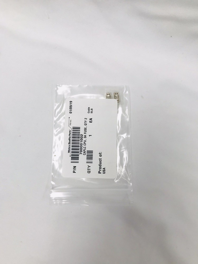 New Waters 700001002 CAPLC CPU 3A Fuse