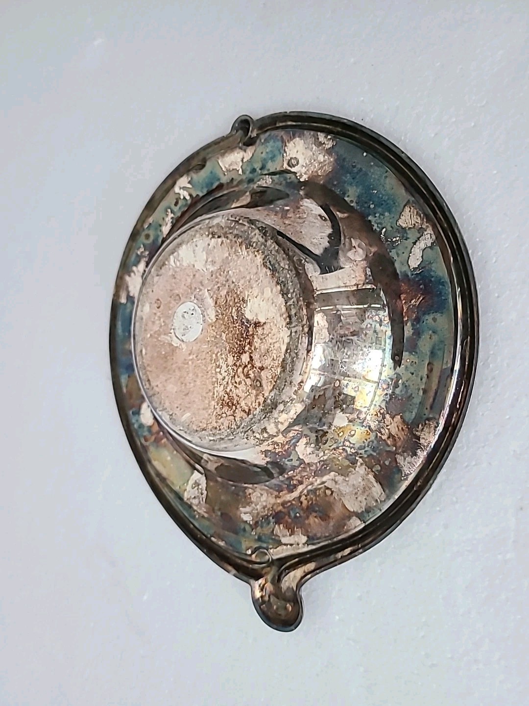 Ash Tray Silver Plated