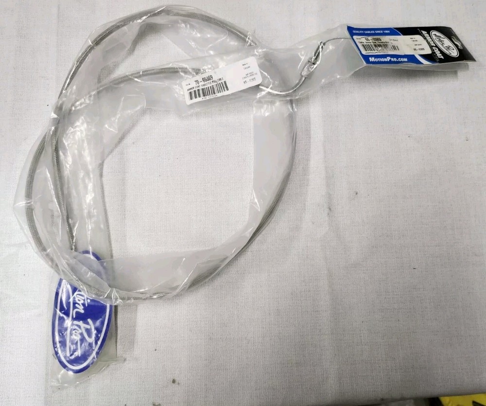 Motion Pro Armor Coat Pull Throttle Cable 65-0369 Stainless