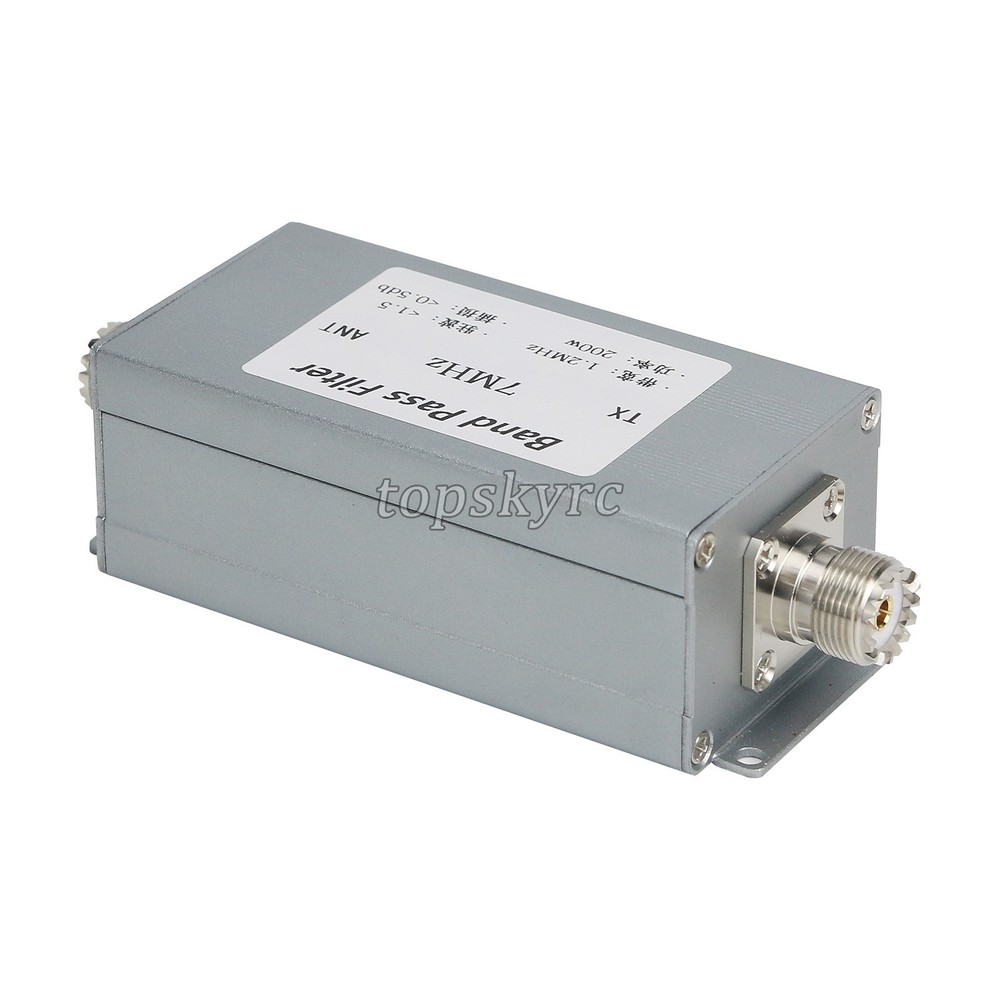 Band Pass Filter 7MHz BPF Bandpass Filter Improved Receiving Sensitivity 200W