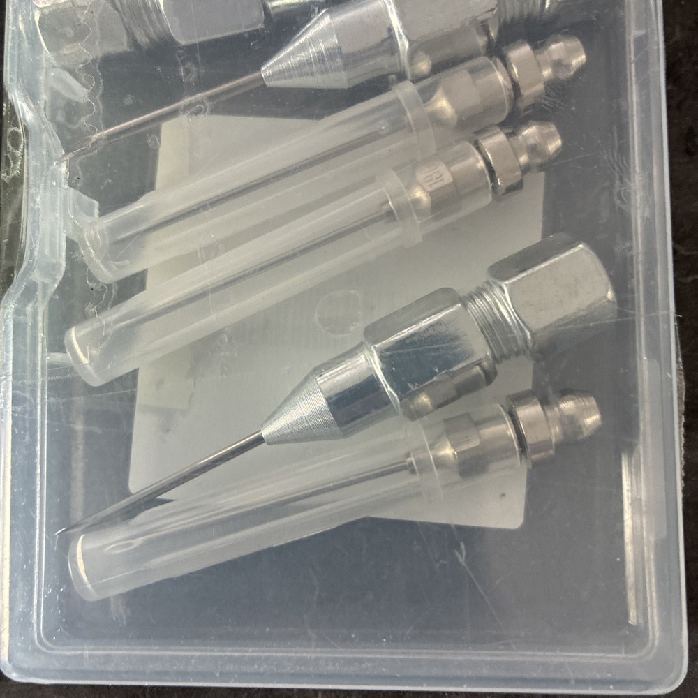8pc Grease Gun Needle Nozzle Kit