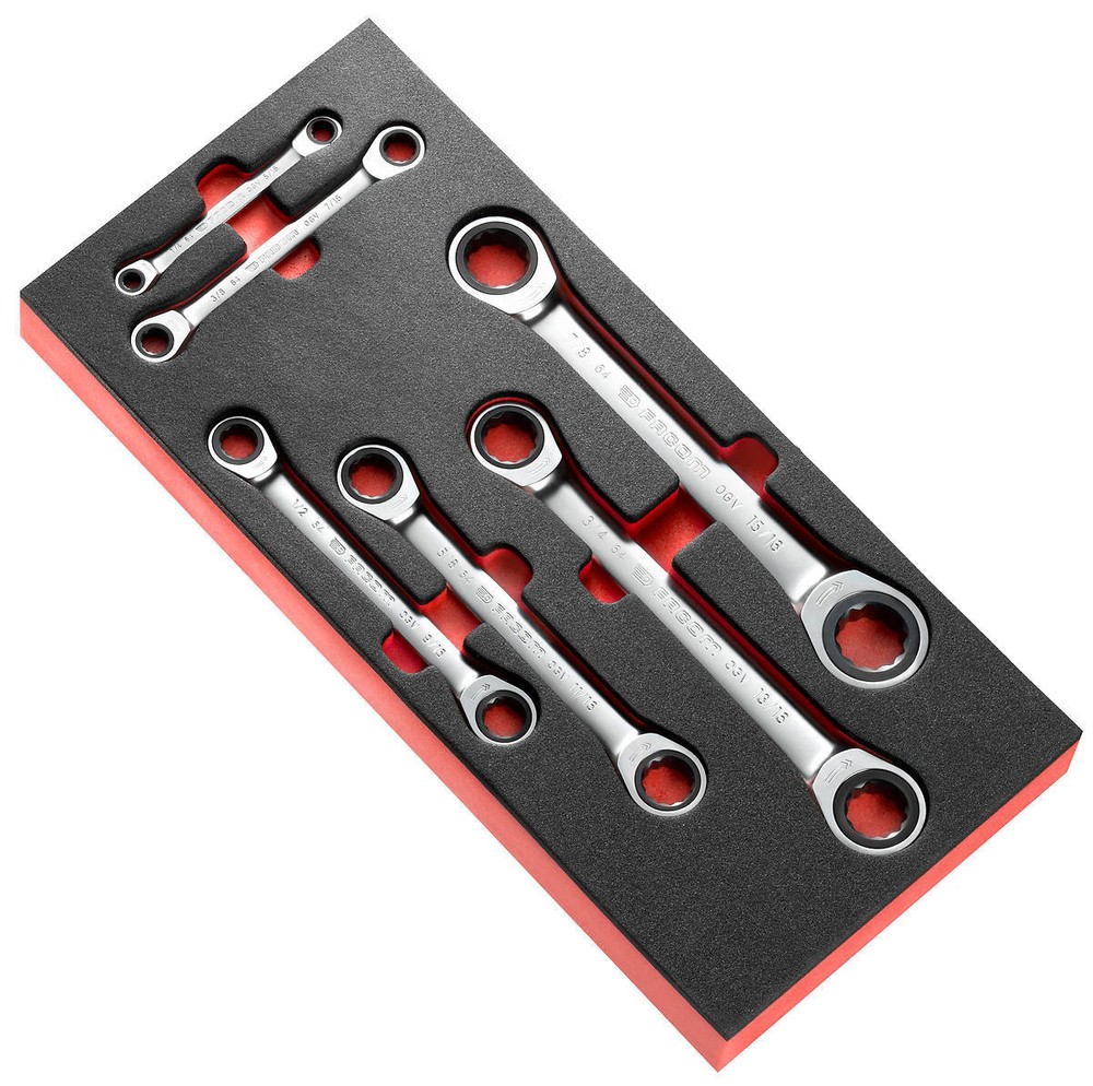 Facom PM.MOD64JU6  '64 Series' Empty Foam Module For Ring Ratchet Spanners MO...