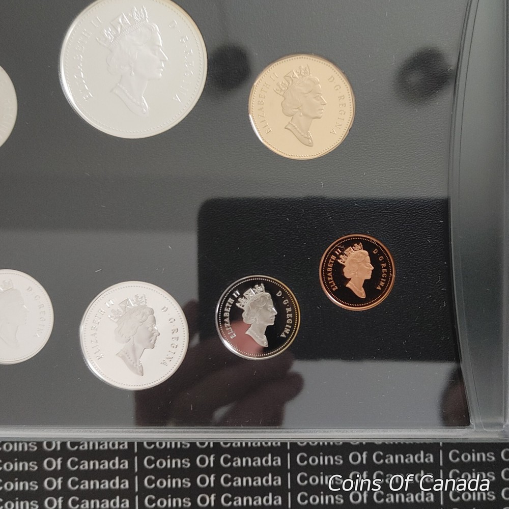 2001 Canada 8 Coin Proof Set - With Special Edition Silver Dollar #coinsofcanada