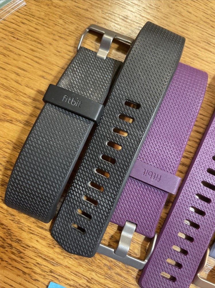 X3 FITBIT CHARGE 2 OEM Replacement Bands Blue Purple Black Small A