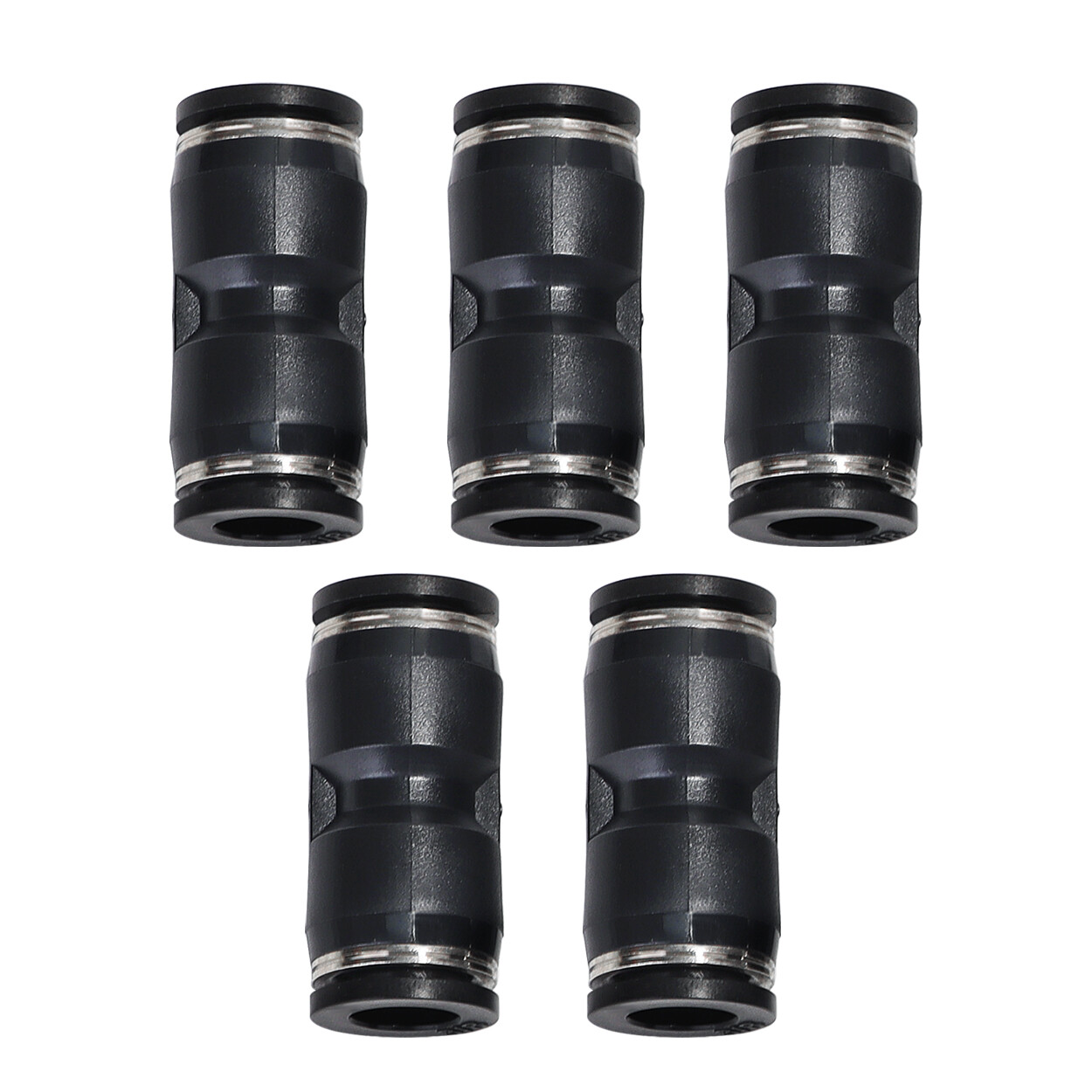 Nylon Air Line Dot Approved OD 1/4" 33ft 50ft 100ft Push To Connect Fitting 5Pcs