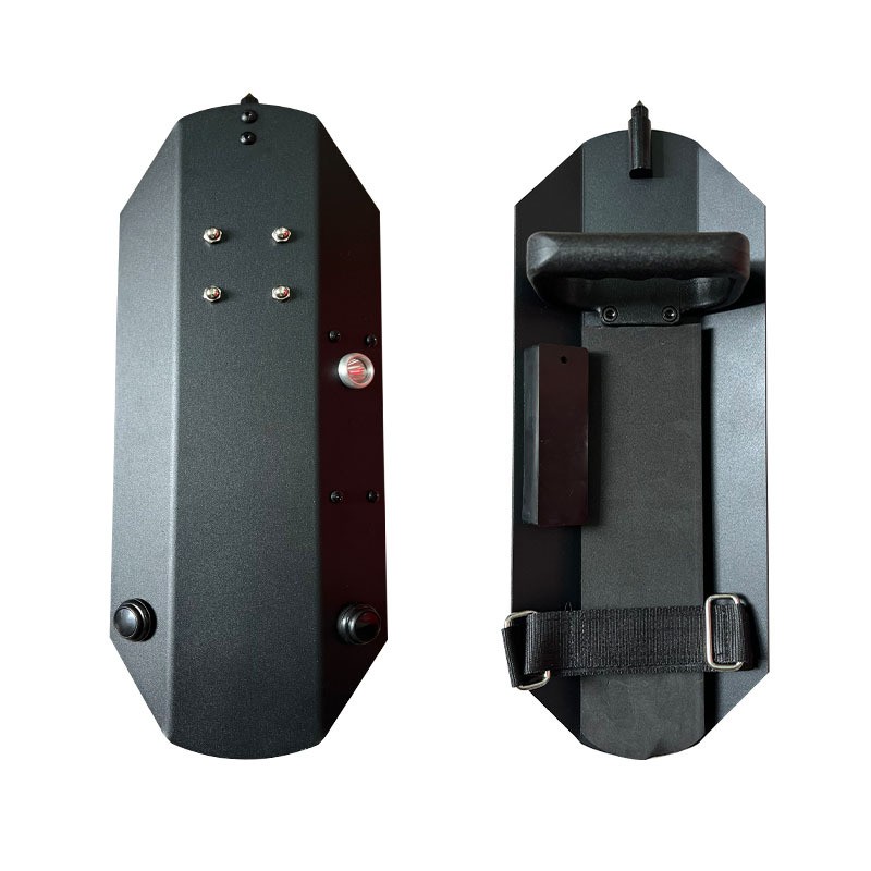 Security Small Arm Shield: Portable with Teeth & Lighting