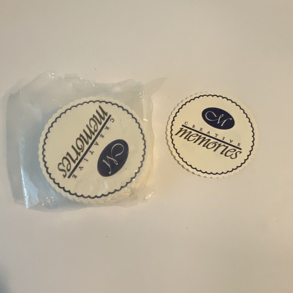 Creative Memories Paper Drink Coasters New Open Partial Package Barware