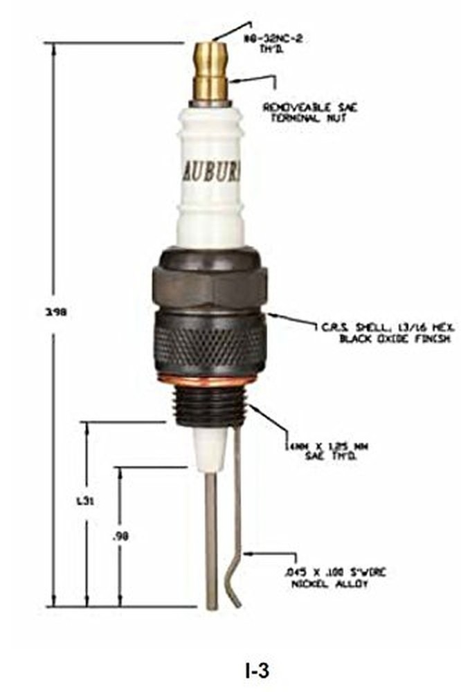 I-3 Auburn Igniter (Spark Plug)