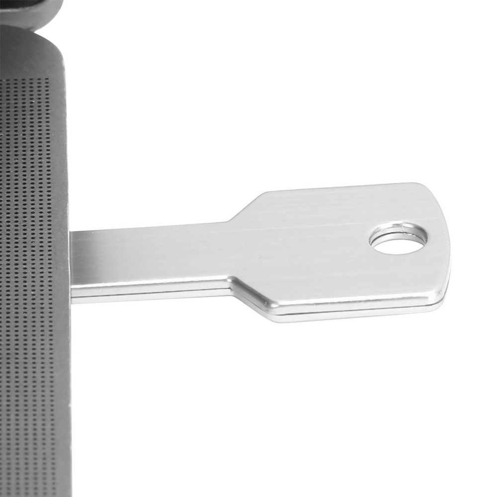 Cool Key Shape USB Flash Drive For Fast File Storage In Computer Silver