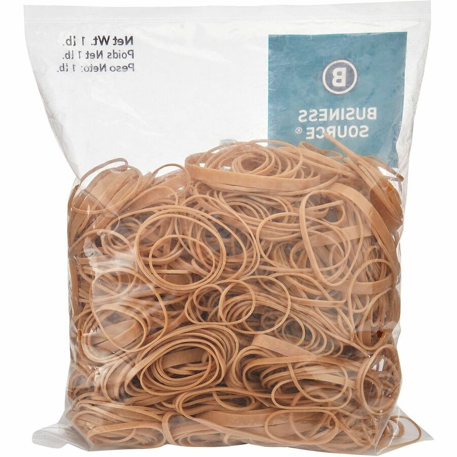 Business Source BSN15745 Assorted Rubber Bands 1 Pack