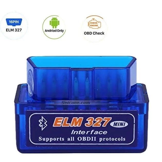 ELM327 V2.1 Bluetooth OBD2 Code Reader For Android Torque Super Diagnostic New