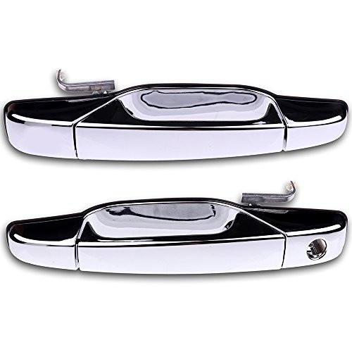 Door Handles Exterior Outer Front Driver Passenger Side for 2007-2013 for