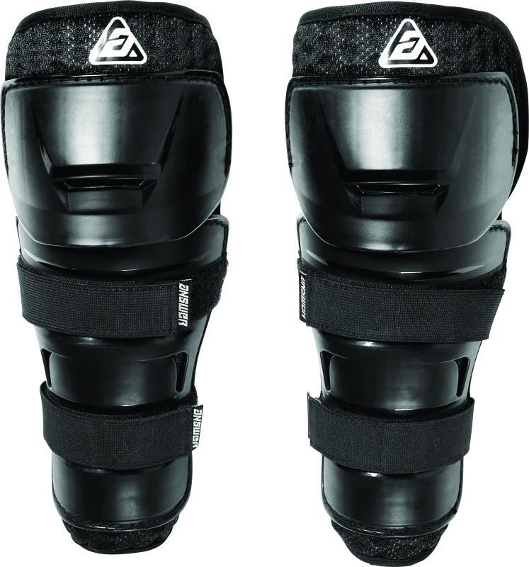 Answer Peewee Knee Guard Black