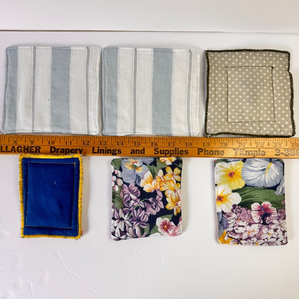 6 Handcrafted Prayer Quilts Unique lot