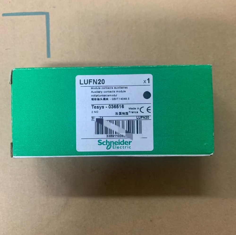 1pcs Schneider LUFN20 auxiliary contact module 2NO