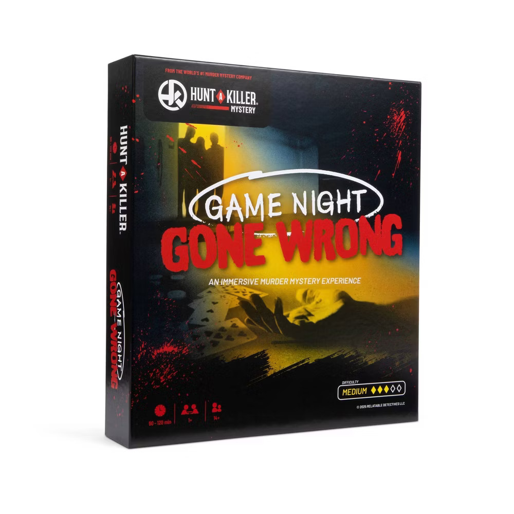 Hunt A Killer Game Night Gone Wrong Board Game