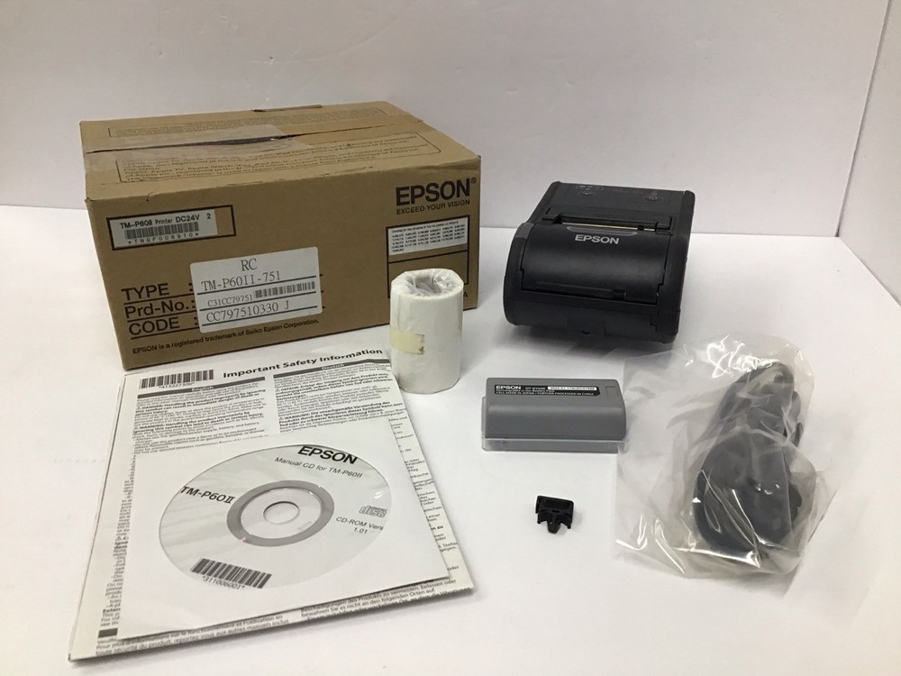 Epson MobileLink Epson TM-P60II Receipt Printer 2" C31CC79751