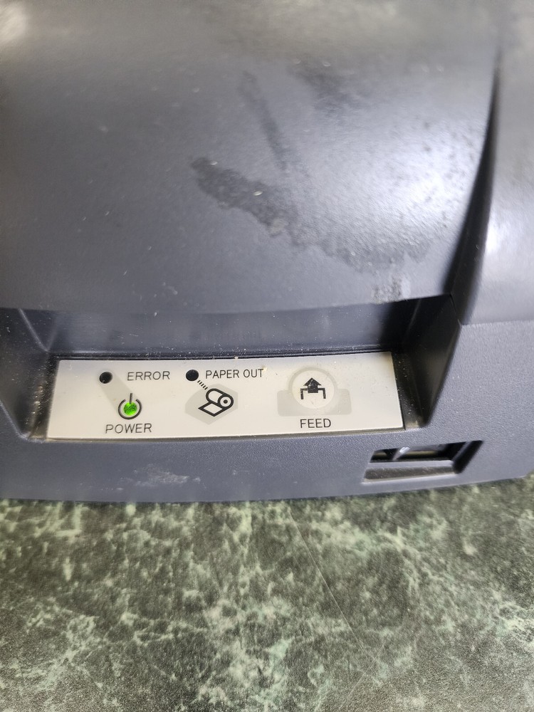 Epson TM-U220B M188B Kitchen Receipt Printer w/ Power Adapter