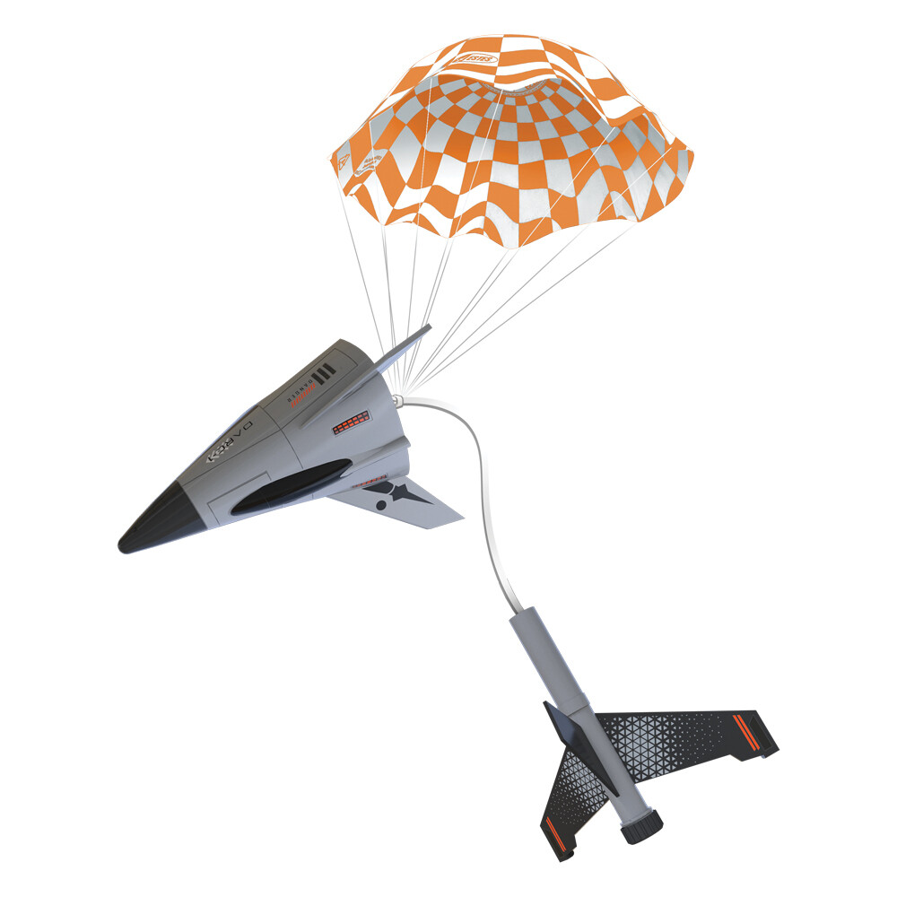 Estes Flying Model Rocket Kit Boxed Space Corps DARC-1 EST 7307