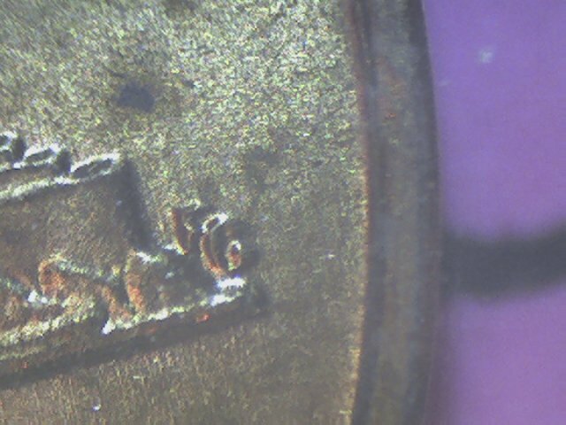 1963 LINCOLN CENT DDR-001 "CENT& INITIALS" GEM BU ALL