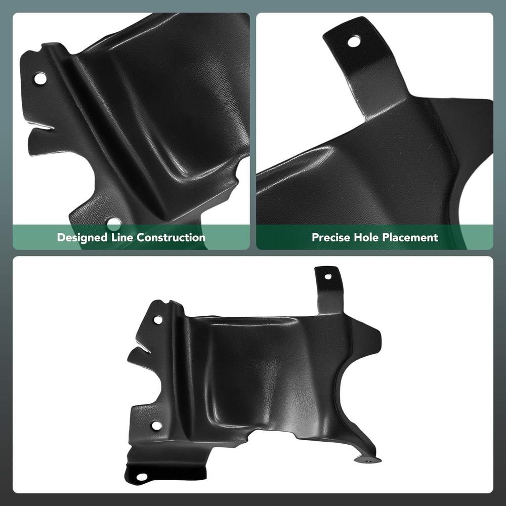 Front Left Driver Engine Splash Shield Splash Guard Engine Case Guards 2000-2004