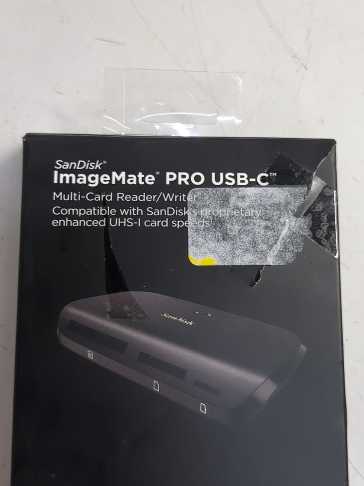 SanDisk ImageMate PRO USB-C Multi-Card Multi-Format Reader/Writer SDDR-A631